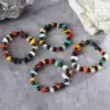 Wholesale Simple Style Geometric Agate No Inlaid Natural Stone Bracelet In Bulk