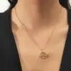 Wholesale PVD Coated Real Gold Plated Geometric Titanium Steel Fashion Waterproof Non Tarnish