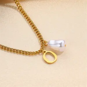 Letter O Necklace