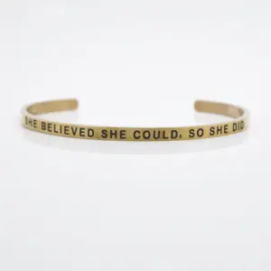 SHE BELIEVED SHE COULD, SO SHE DID