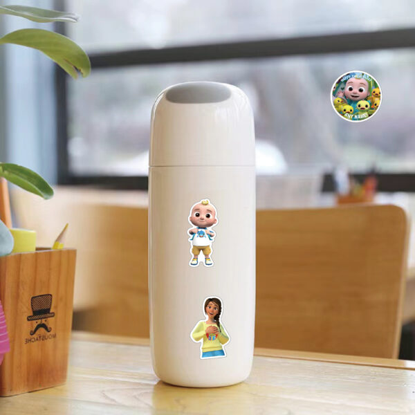 Wholesale 50 sheets COCOMELON stickers stickers notebook water Cup luggage laptop cartoon mobile phone