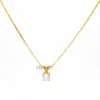 Wholesale Fashion Geometric Stainless Steel Plating Pendant Necklace 1 Piece