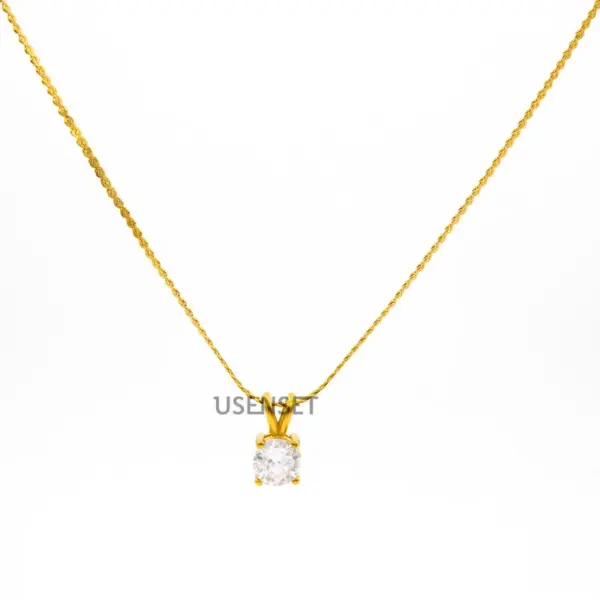 Wholesale Fashion Geometric Stainless Steel Plating Pendant Necklace 1 Piece