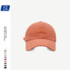 Wholesale High Quality Hat Men and Women Street Stereoscopic Letter Embroidered Baseball Cap Korean Style Cole All Match Soft Top Duck Tongue