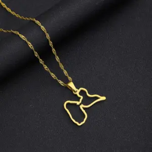Golden Hollow Necklace