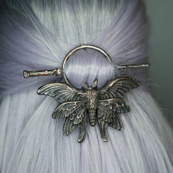 oly-b130f2ef79327dc18040daff1099b6b8 Wholesale Women's Headwear Cross-border Gothic Retro Creative Moth Insect Hairpin Nordic Style Fashion Personalized Hairpin