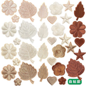 oly-b14fe9387b8eb597804a2777e9807a18 Wholesale Non-sewing Self-adhesive Embroidery Patch Sticker Clothes Down Jacket Pants Hat Decorative Sticker Seamless Repair Hole Embroidery Applique