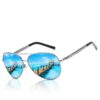 Wholesale New men's polarized sunglasses XY360 business sunglasses fishing glasses driving glasses spring leg