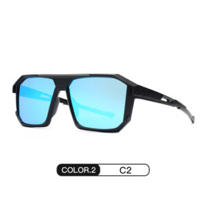 C2 black frame blue film