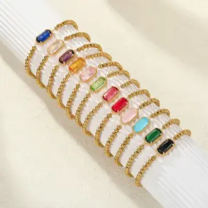 Classic Style Commute Geometric 304 Stainless Steel Bangle In Bulk