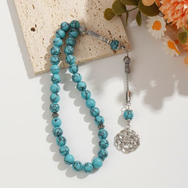 Wholesale 33 turquoise beads bracelet