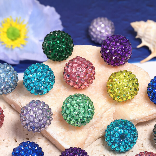 Wholesale Water Diamond Sky Star Acrylic Diamond Ball Beads