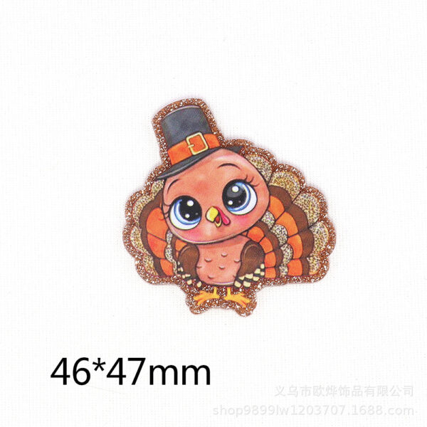 oly-b1b8d0b3a49b7461a5267ed92e8db147 Wholesale Cartoon dragon and calf letter ornaments acrylic