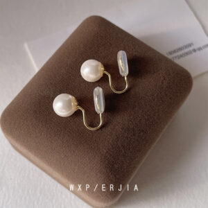 Mosquito-repellent incense pearl ear clip (8mm) rubber pad