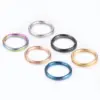 Wholesale Simple Style Round Stainless Steel Plating Nose Ring 1 Piece Nose Pin