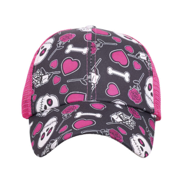 Wholesale European and American pular Cross-Border Baseball Cap with nytail Opening for Women, Sun Protection Breathable Mesh Cap B1182