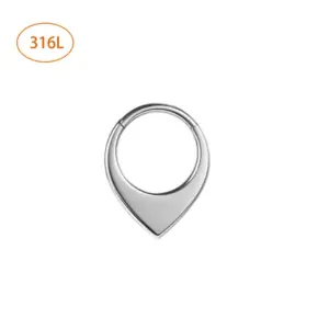 Tapered Silver (stainless Steel) / 1.2x8mm