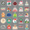 Wholesale 50pcs/pack Christmas graffiti stickers