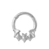 Wholesale 1 Piece Nose Rings & Studs Simple Style Flame Bat 304 Stainless Steel Plating 18K Gold Plated Nose Pin