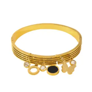 40-DQ-W-792 Pendant Bracelet / 18k