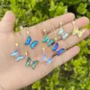 Wholesale Fashion Butterfly Copper Plating 18K Gold Plated No Inlaid