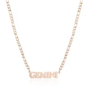 Rose Gold Gemini