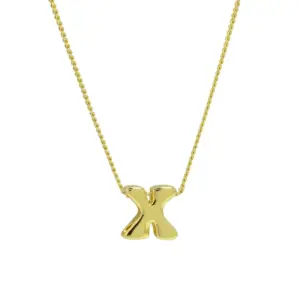 X / Necklace (Curb Necklace)