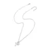 Wholesale PVD Coated Real Gold Plated Cross 201 Stainless Steel 304 Stainless Steel Copper Simple Style Classic Style Waterproof Non Tarnish 201 Stainless Steel Pendant Necklace