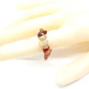 Red agate / One Size