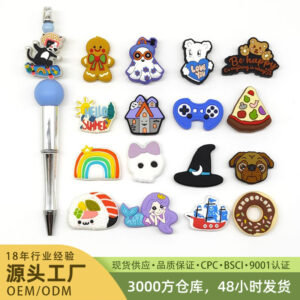 Halloween [skull-z] silicone beads