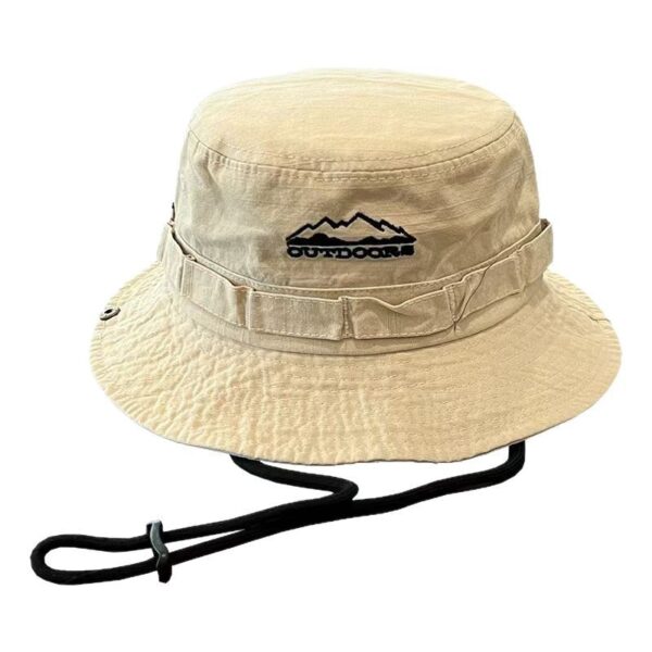 Wholesale Men's and Women's Outdoor Hiking Hat Women's Sunscreen Japanese Niche Quick-Dry Western Denim Hat Big Head Wai Hiking Sunshade Tide