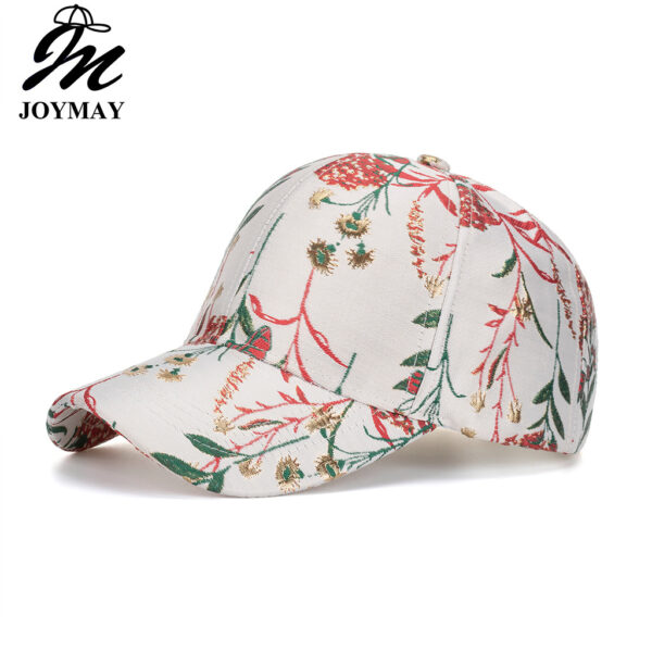 Wholesale Spring and Autumn ethnic style printed baseball cap female outdoor sun protection peaked cap female fashion sun hat B1131