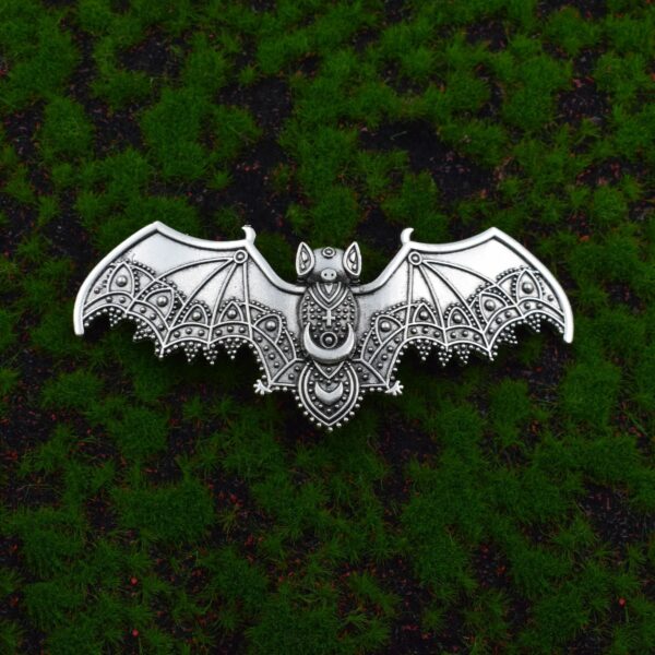 Wholesale Halloween alloy vampire bat hairpin ladies party hair decoration accessories