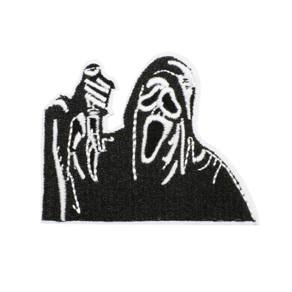 oly-b280958ff44aaa6ff510173ec769ece5 Wholesale Howling Day ess Embroidered Cloth Stickers Horror Doll Patch Stickers Zombie Embroidery Pieces Weird Clown Embroidery Chapter