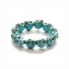 Wholesale Punk Skull Turquoise Bracelets In Bulk Stainless Steel Bracelets Halloween