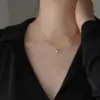 Wholesale Fashion Geometric Titanium Steel Plating Necklace 1 Piece