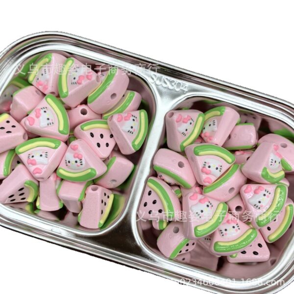 Wholesale Cartoon watermelon loose bead bead bead