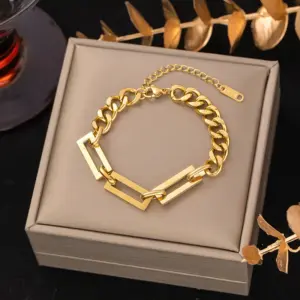 Rectangular Bar Bracelet 5246