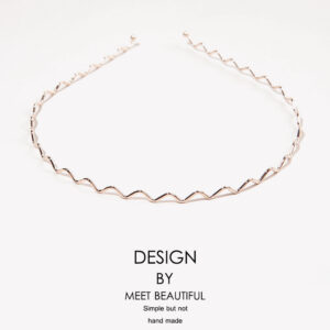 Rose gold small wave 3449