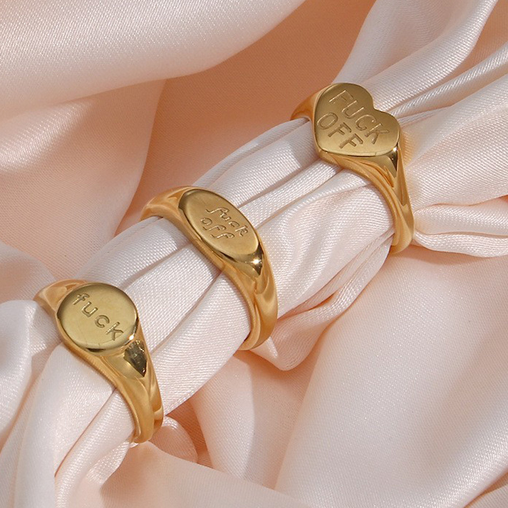 Wholesale English electroplated 18K various styles of ring jewelry