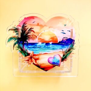 B367-summer beach pen holder