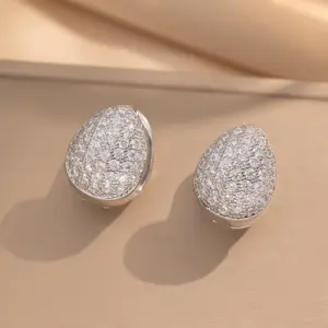 250 Double-Sided Earrings / Steel Color