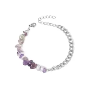 Amethyst Gravel / Silver