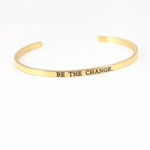 BE THE CHANGE
