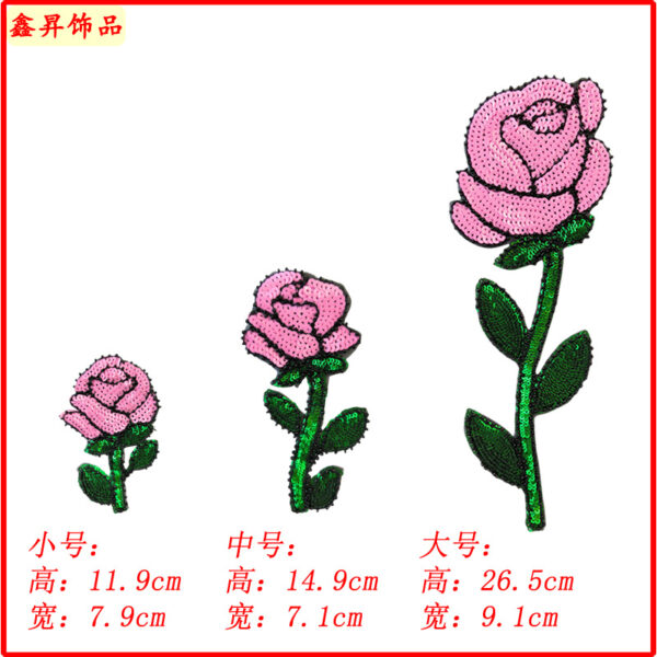 Wholesale in stock Distinctive Exquisite Flower Heart Shoes Letters Bead Embroidery Sequin Embroidered Cloth Stickers Patch Stickers Clothes Decorations