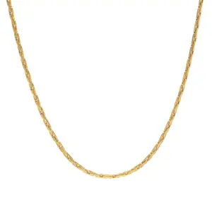 1mm Gold: Silk Chain