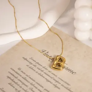 Gold / Letter B