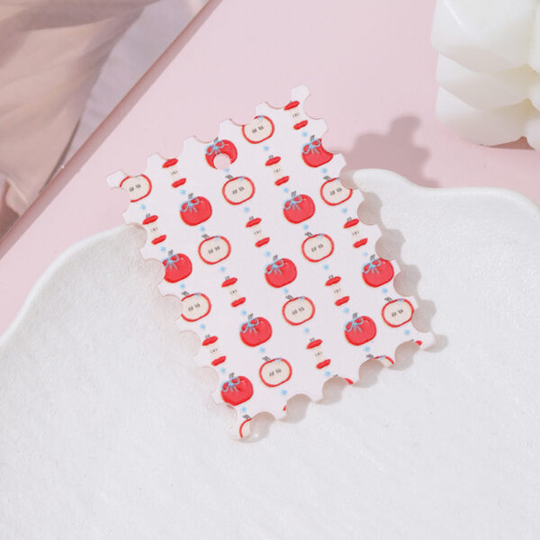 Wholesale 10pcs/pack Acrylic keychain pendant star key chain decoration