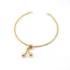 Wholesale Simple Style Geometric 304 Stainless Steel 18K Gold Plated Stainless Steel Bracelets In Bulk