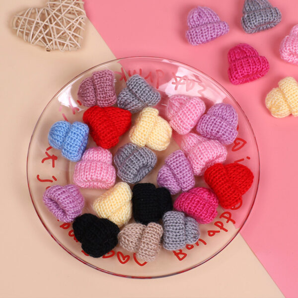 Wholesale Wool Hat Accessories Decorative Knitted Clothing Accessories DIY Mini Jewelry Toys Cartoon Decorative Finger Hat